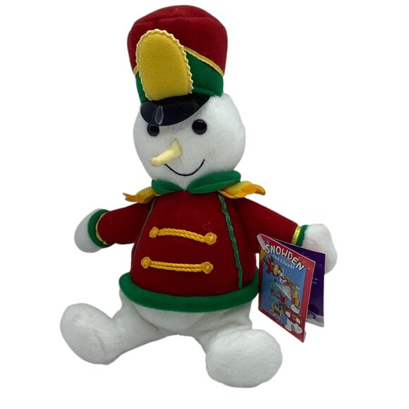 Vtg 1999 Snowden & Friends Holiday Marching Band Plush Toy Commonwealth 8.5" - Picture 1 of 7